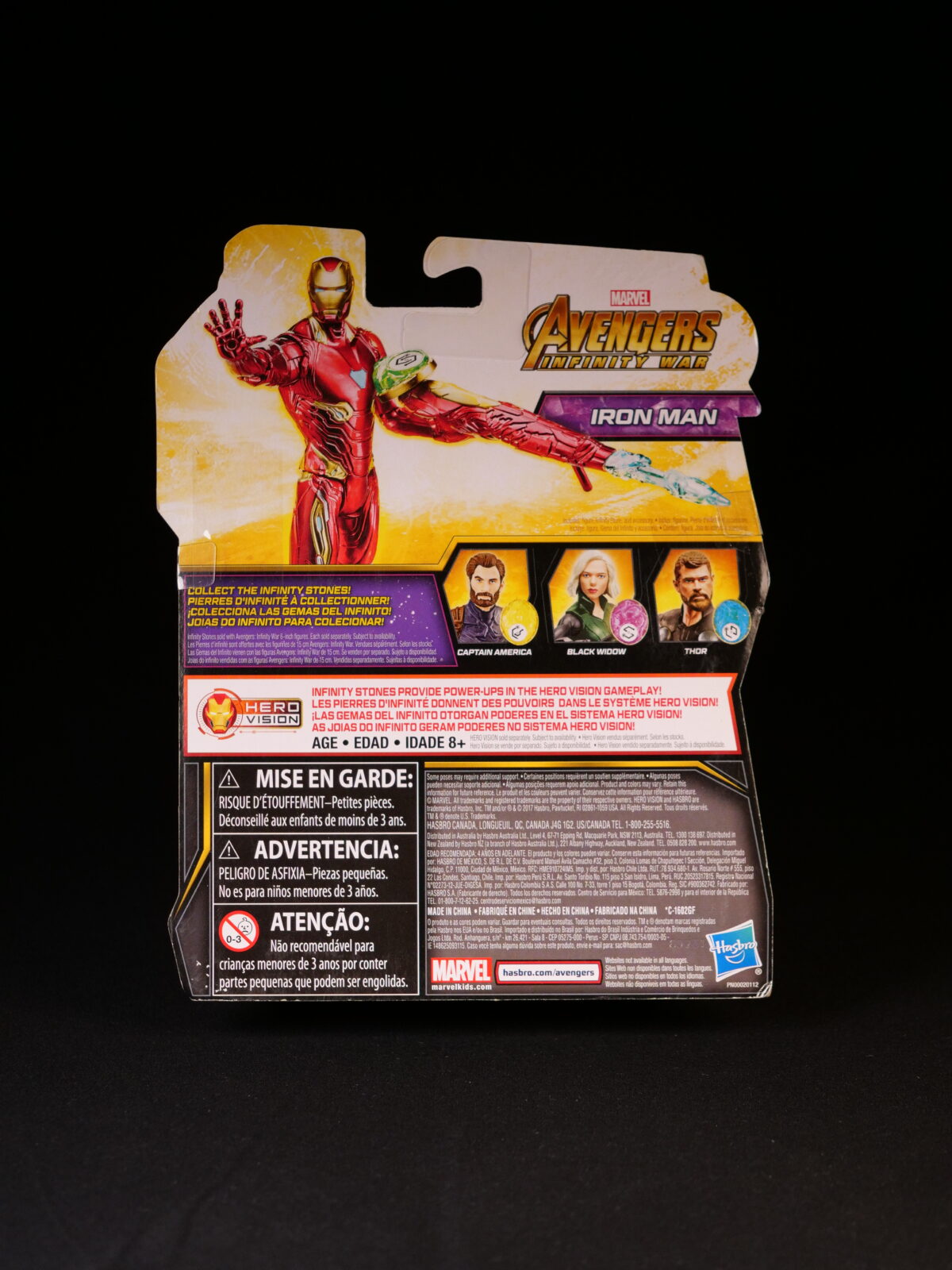 Marvel Avengers Infinity War Hero Vision Iron Man Figure (Hasbro) - Image 2