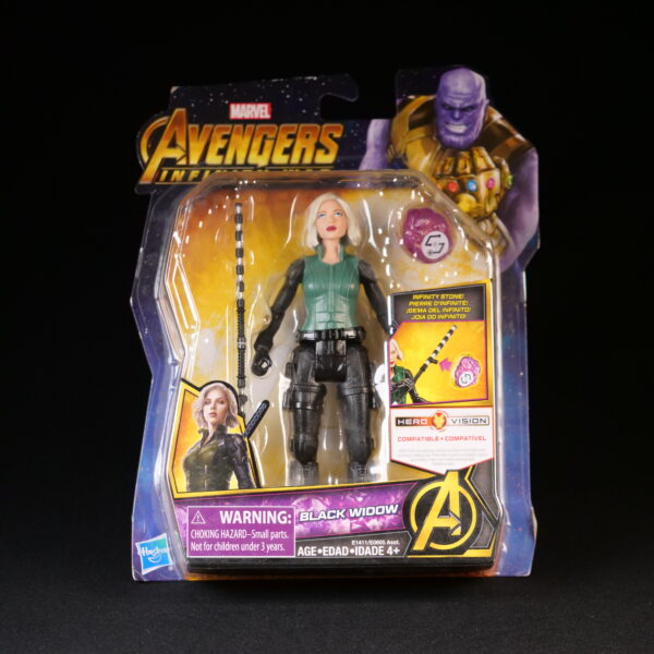 Marvel Avengers Infinity War Hero Vision – Black Widow Action Figure (Hasbro)