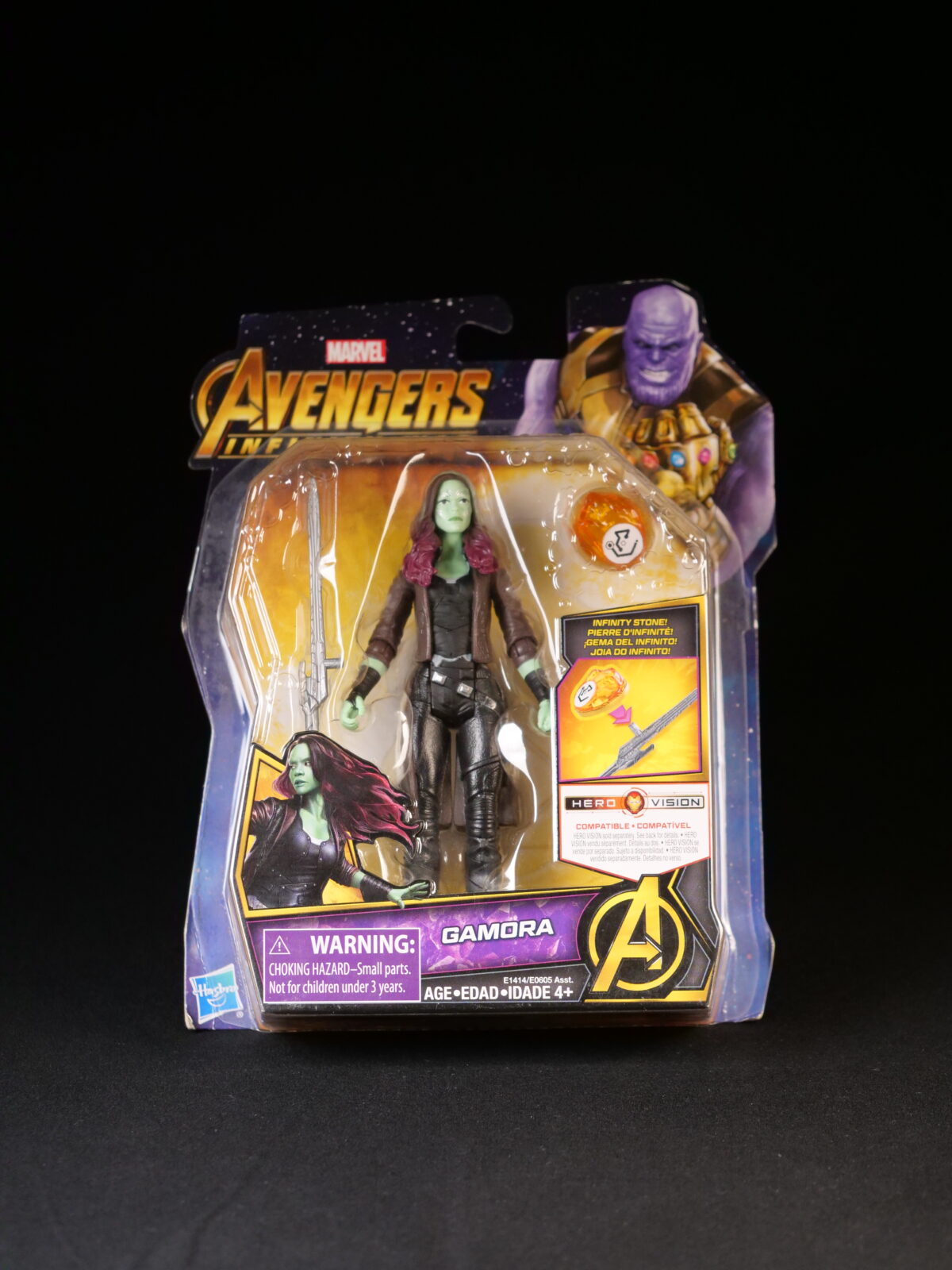 Marvel Avengers Infinity War Hero Vision – Gamora Action Figure (Hasbro)