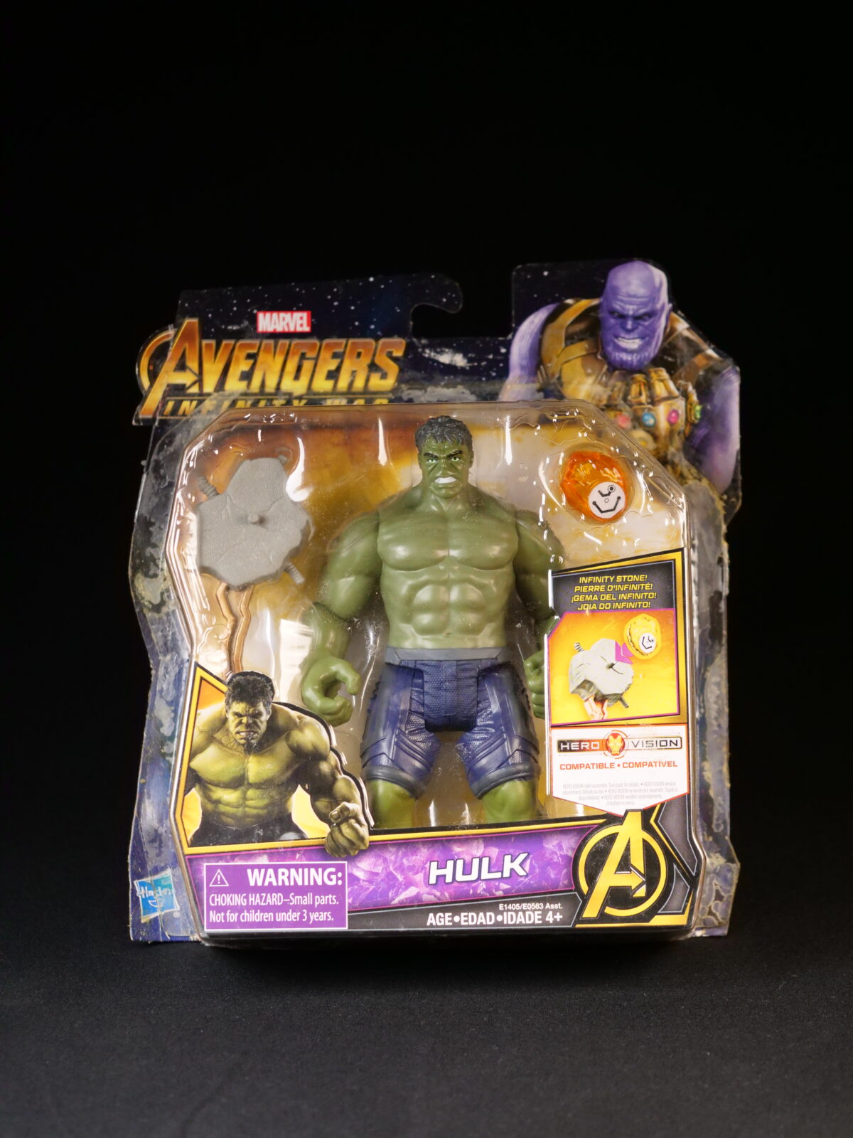 Marvel Avengers Infinity War Hero Vision – Hulk Action Figure (Hasbro)