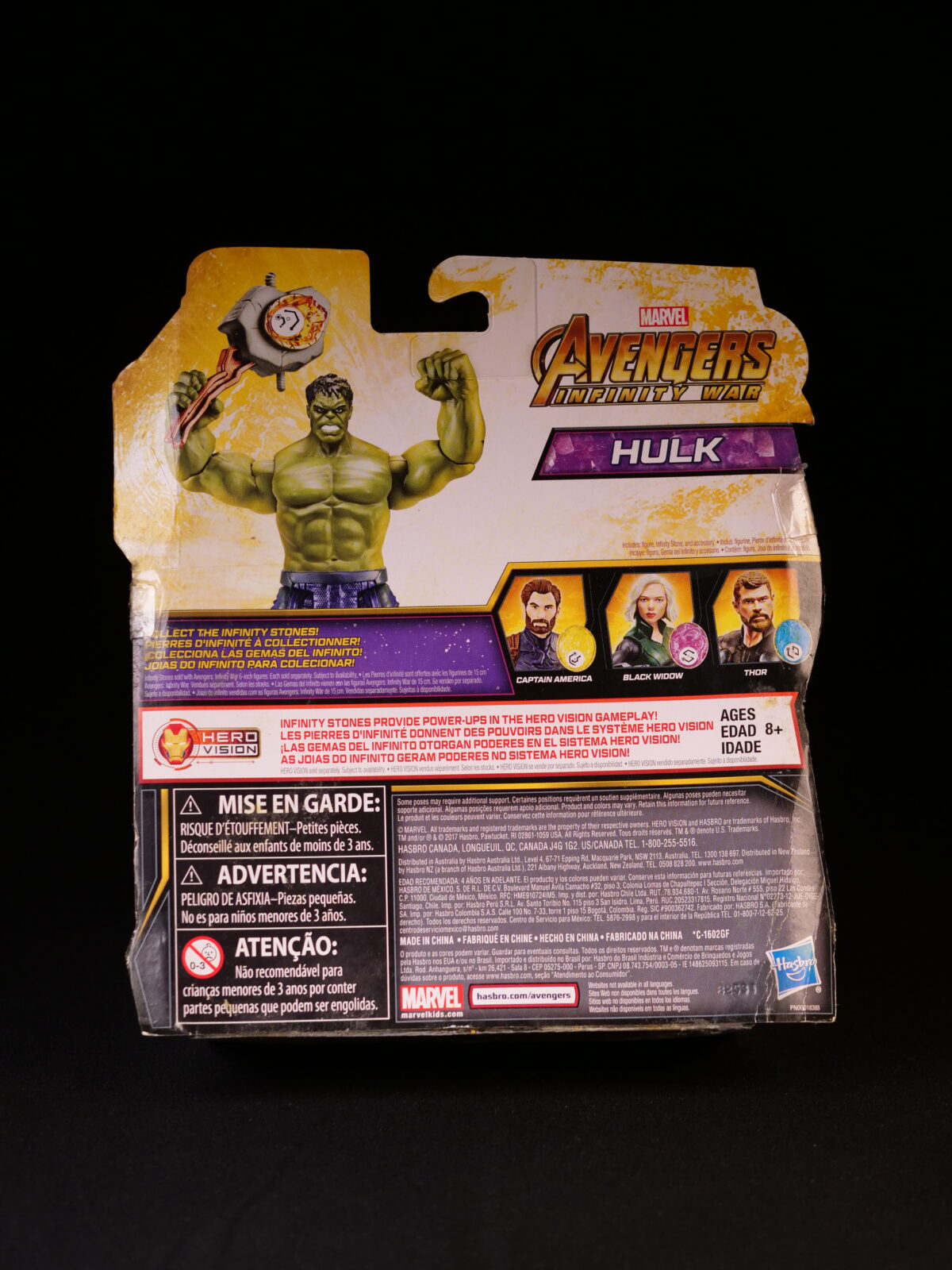 Marvel Avengers Infinity War Hero Vision – Hulk Action Figure (Hasbro) - Image 2