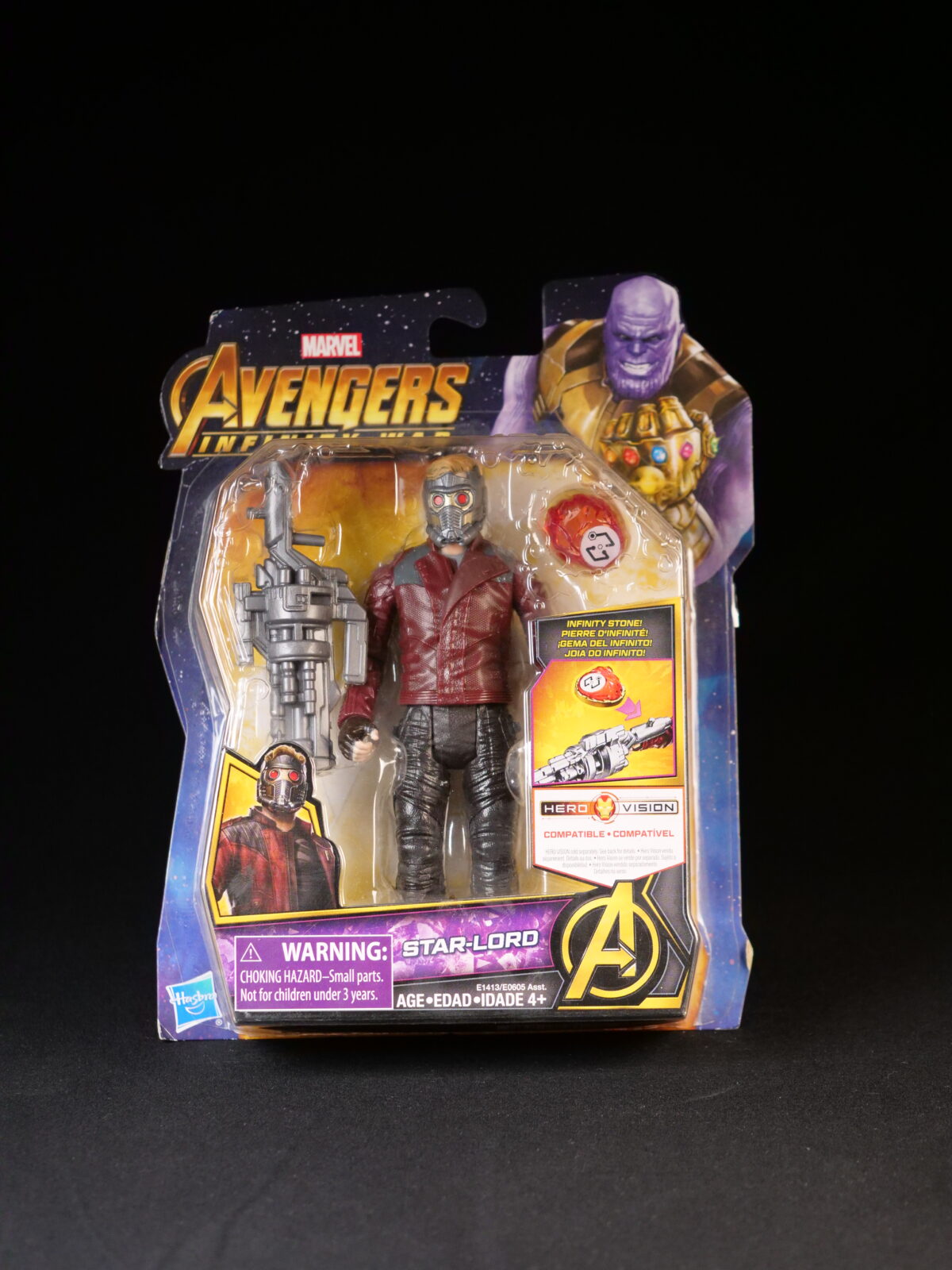 Marvel Avengers Infinity War Hero Vision – Star-Lord Action Figure (Hasbro)