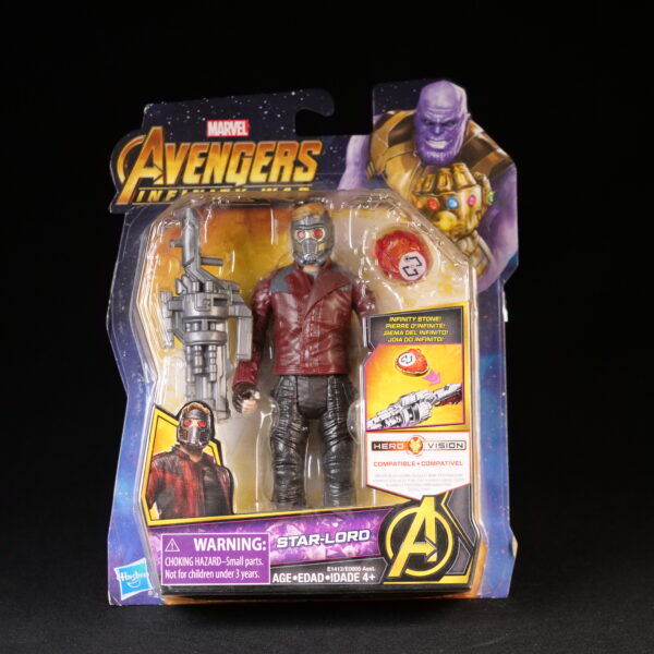 Marvel Avengers Infinity War Hero Vision – Star-Lord Action Figure (Hasbro)
