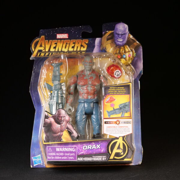 Marvel Avengers Infinity War Hero Vision – Drax Action Figure (Hasbro)
