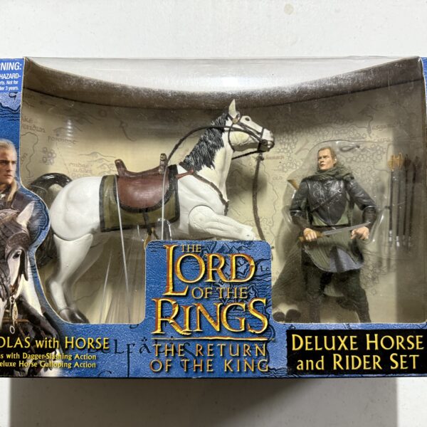 Legolas with Horse – The Return of the King (Toy Biz, Deluxe Set)