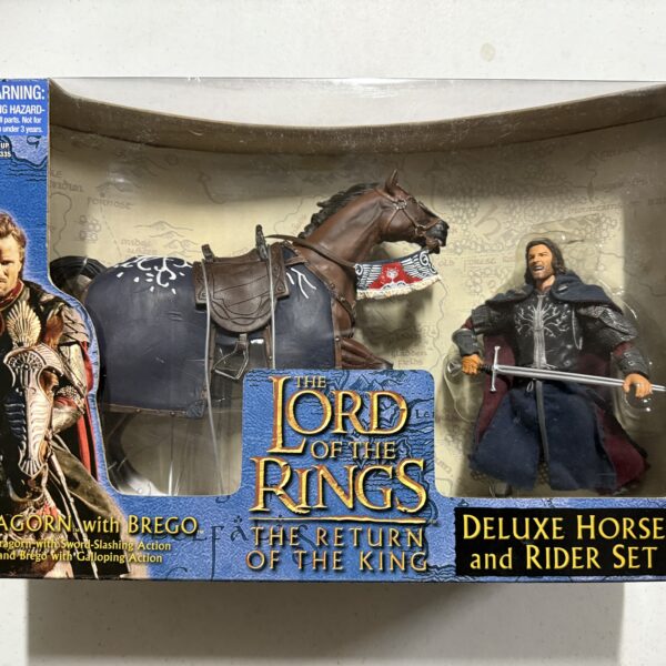 Aragorn with Brego – The Return of the King (Toy Biz, Deluxe Set)