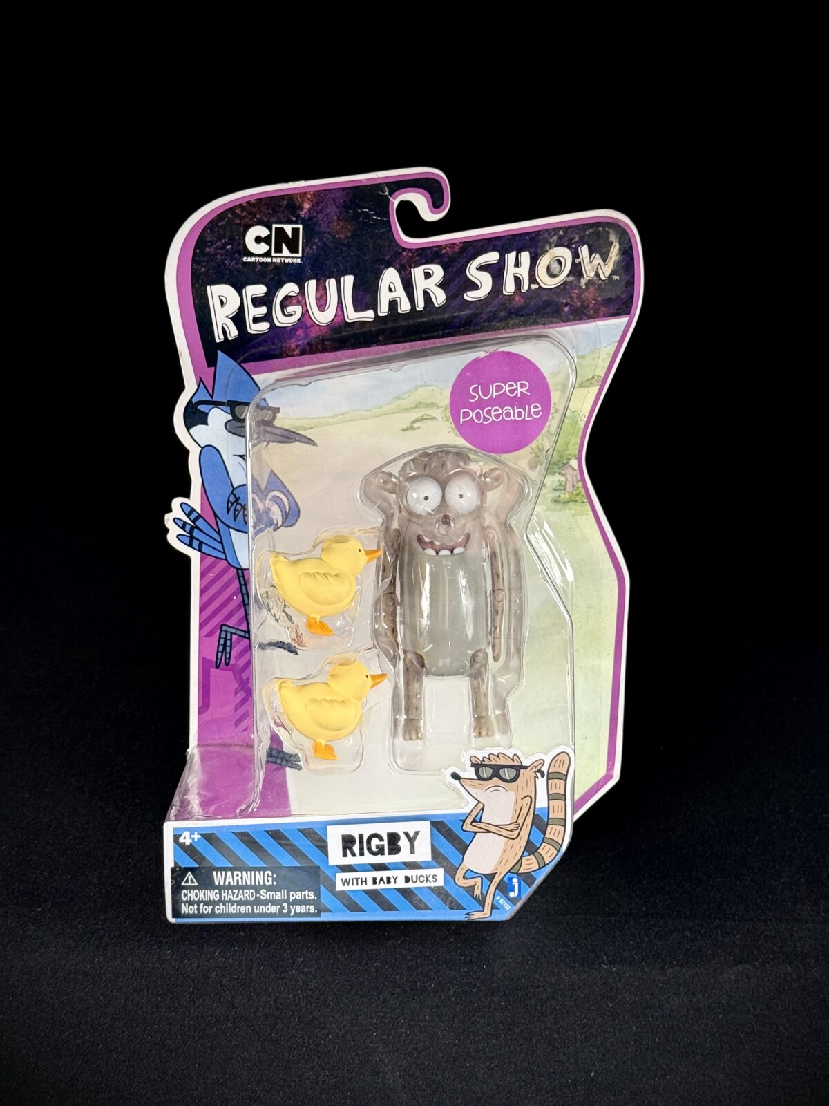 Regular Show – Rigby with Baby Ducks Action Figure
