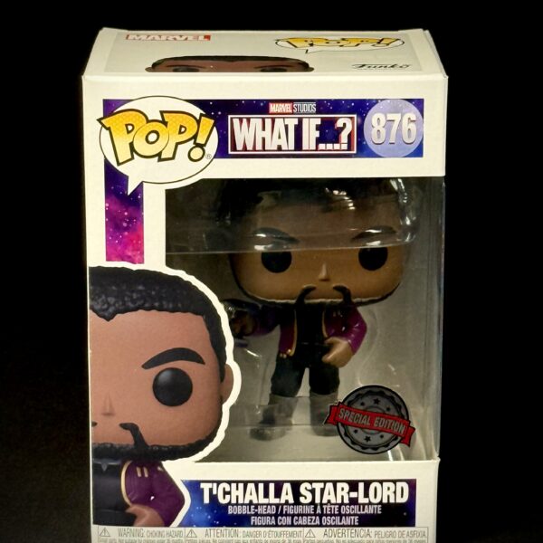 Funko Pop! Marvel What If…? #876 – T’Challa Star-Lord (Special Edition)