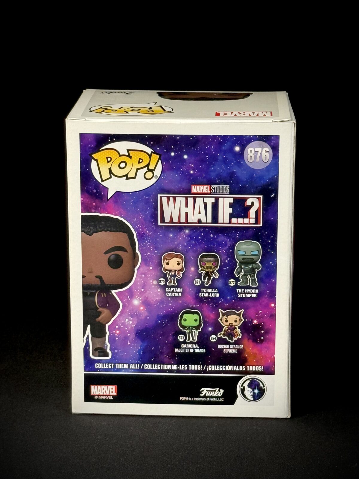 Funko Pop! Marvel What If…? #876 – T’Challa Star-Lord (Special Edition) - Image 2