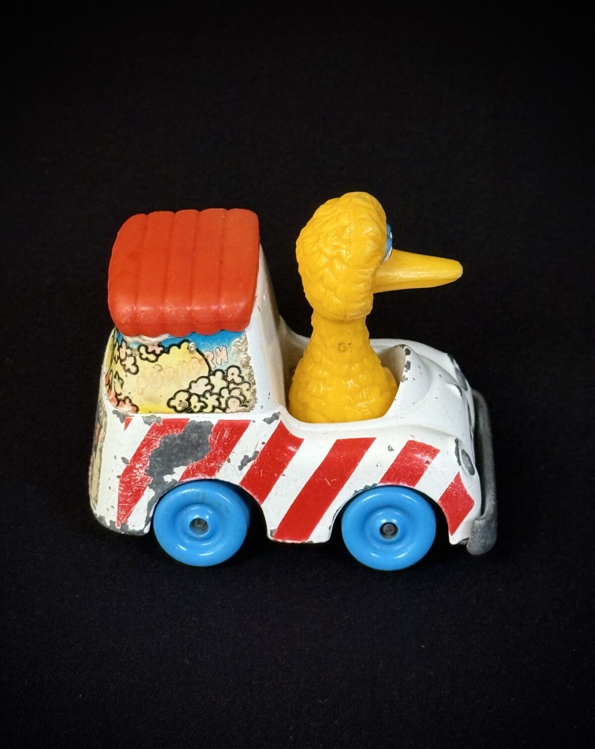 Big Bird Popcorn Truck Die-Cast Vehicle – Sesame Street (1983)