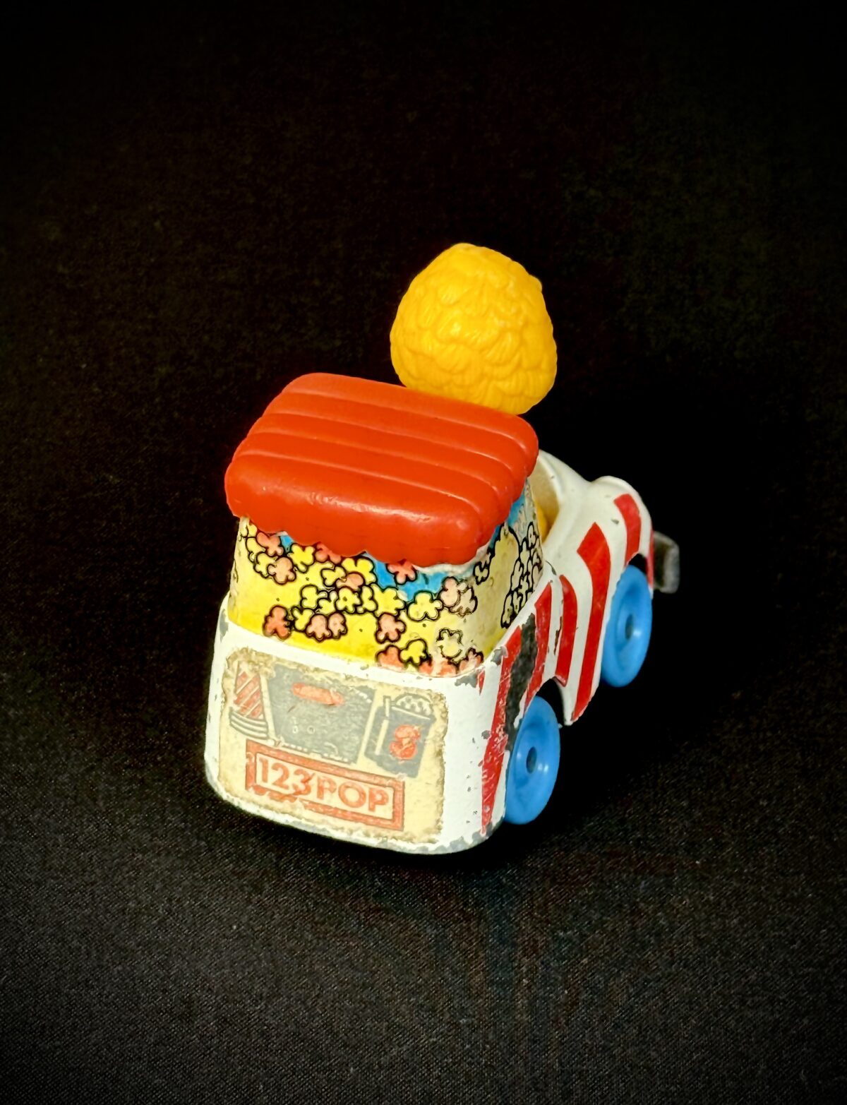 Big Bird Popcorn Truck Die-Cast Vehicle – Sesame Street (1983) - Image 3