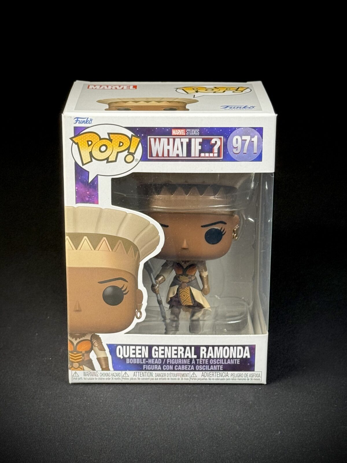 Funko Pop! Marvel What If…? – Queen General Ramonda (#971)