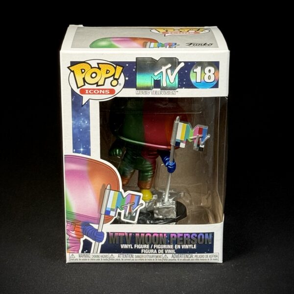 Funko Pop! Icons: MTV Moon Person #18 (Rainbow)