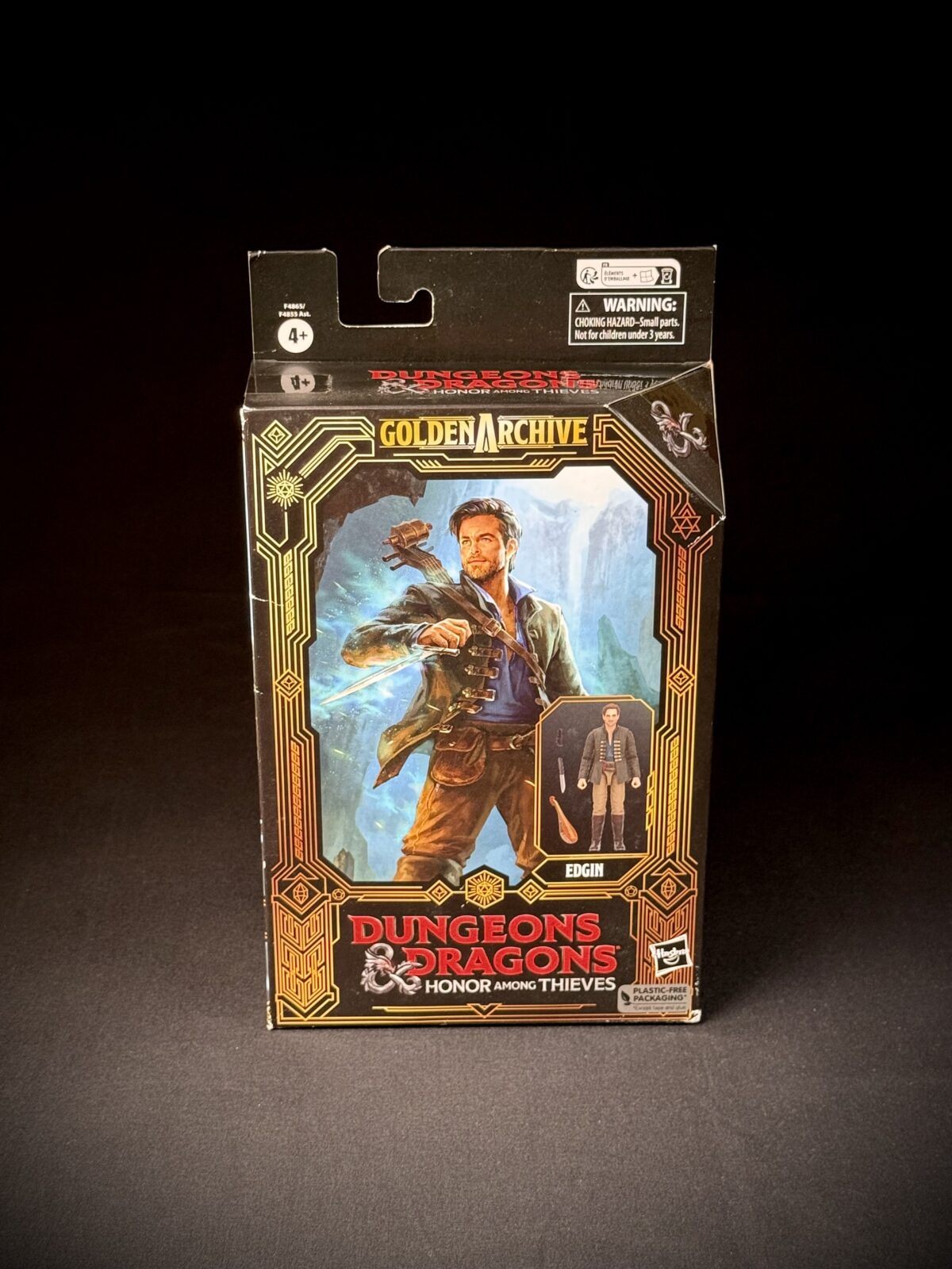 Dungeons & Dragons Golden Archive – Edgin Action Figure (Hasbro)