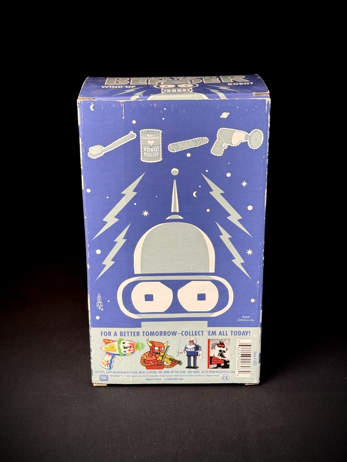 Bright ‘n Shiny Bender – Wind-Up Robot Action Toy - Image 2