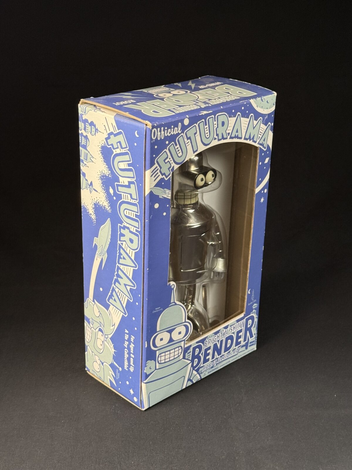Bright ‘n Shiny Bender – Wind-Up Robot Action Toy - Image 3