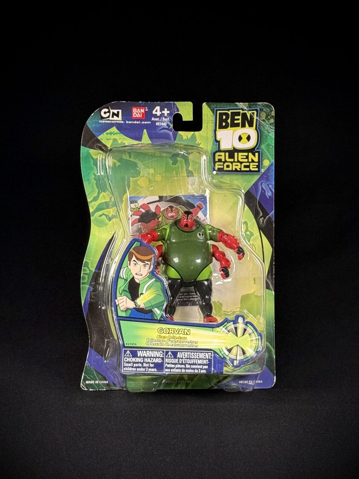 Ben 10 Alien Force Gorvan Figure (Bandai) – Alien Collection