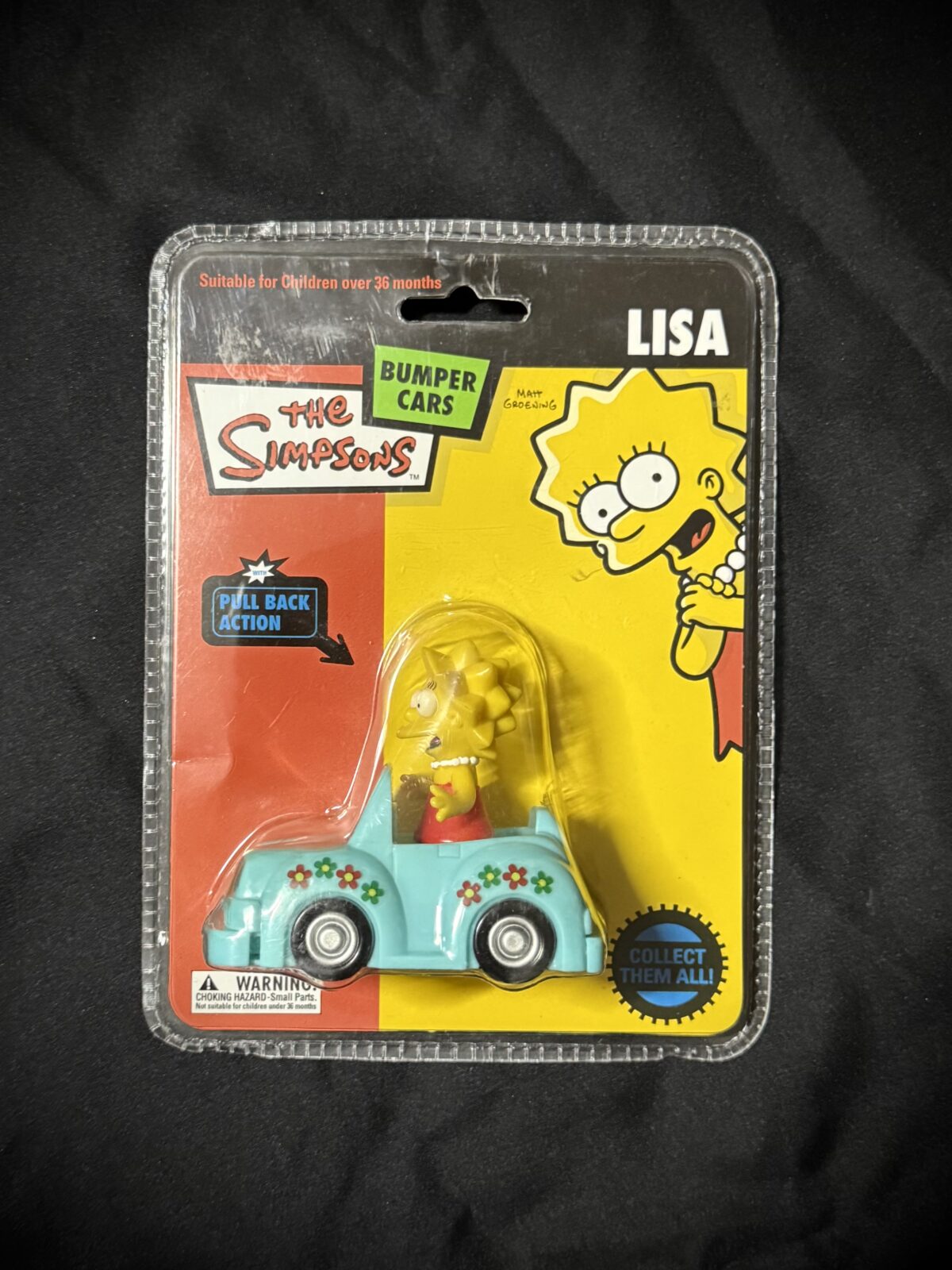 The Simpsons Pull-Back Bumper Car – Lisa