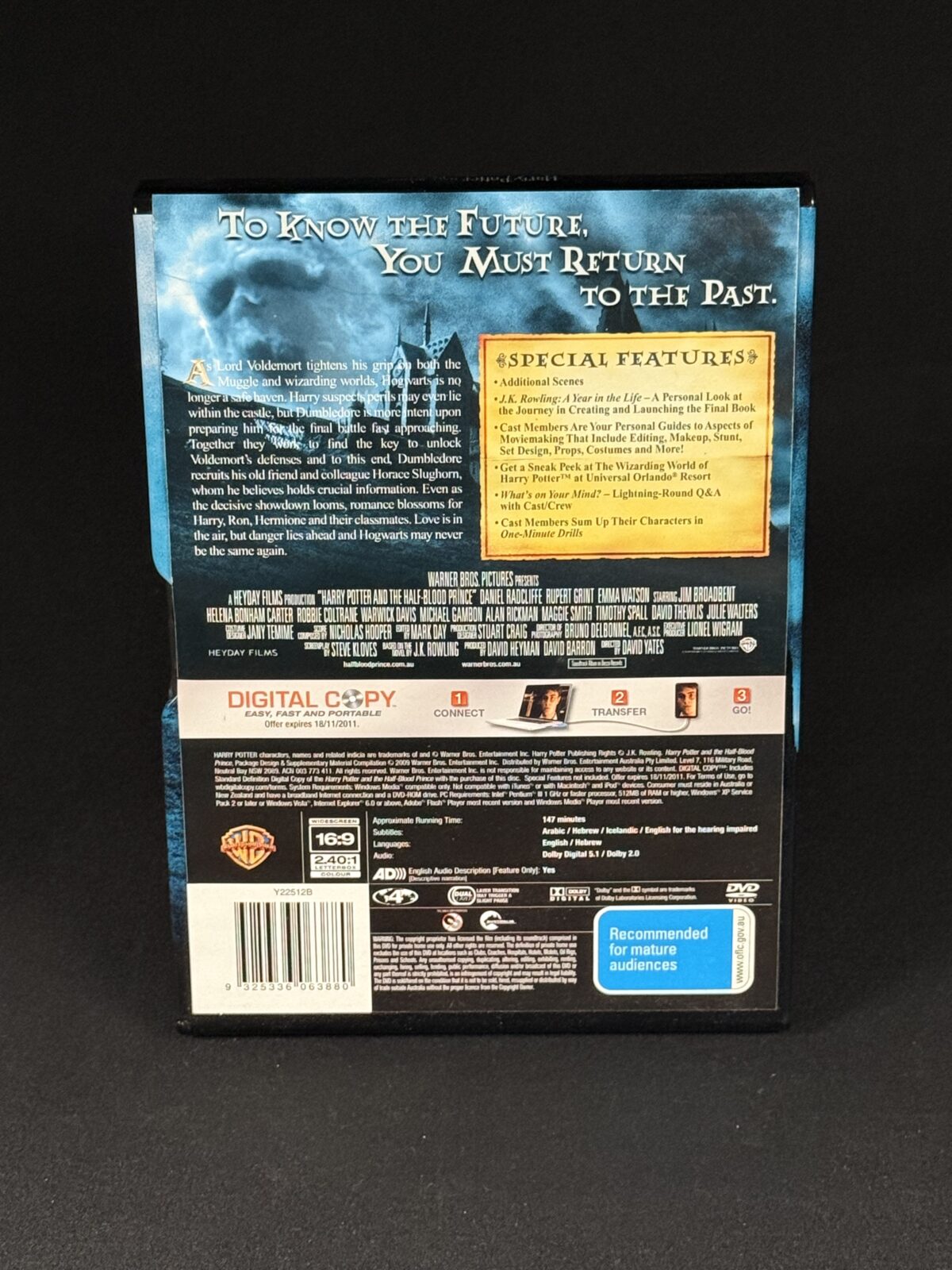 Harry Potter and the Half‑Blood Prince – Limited Edition Numbered DVD (2009) - Image 2