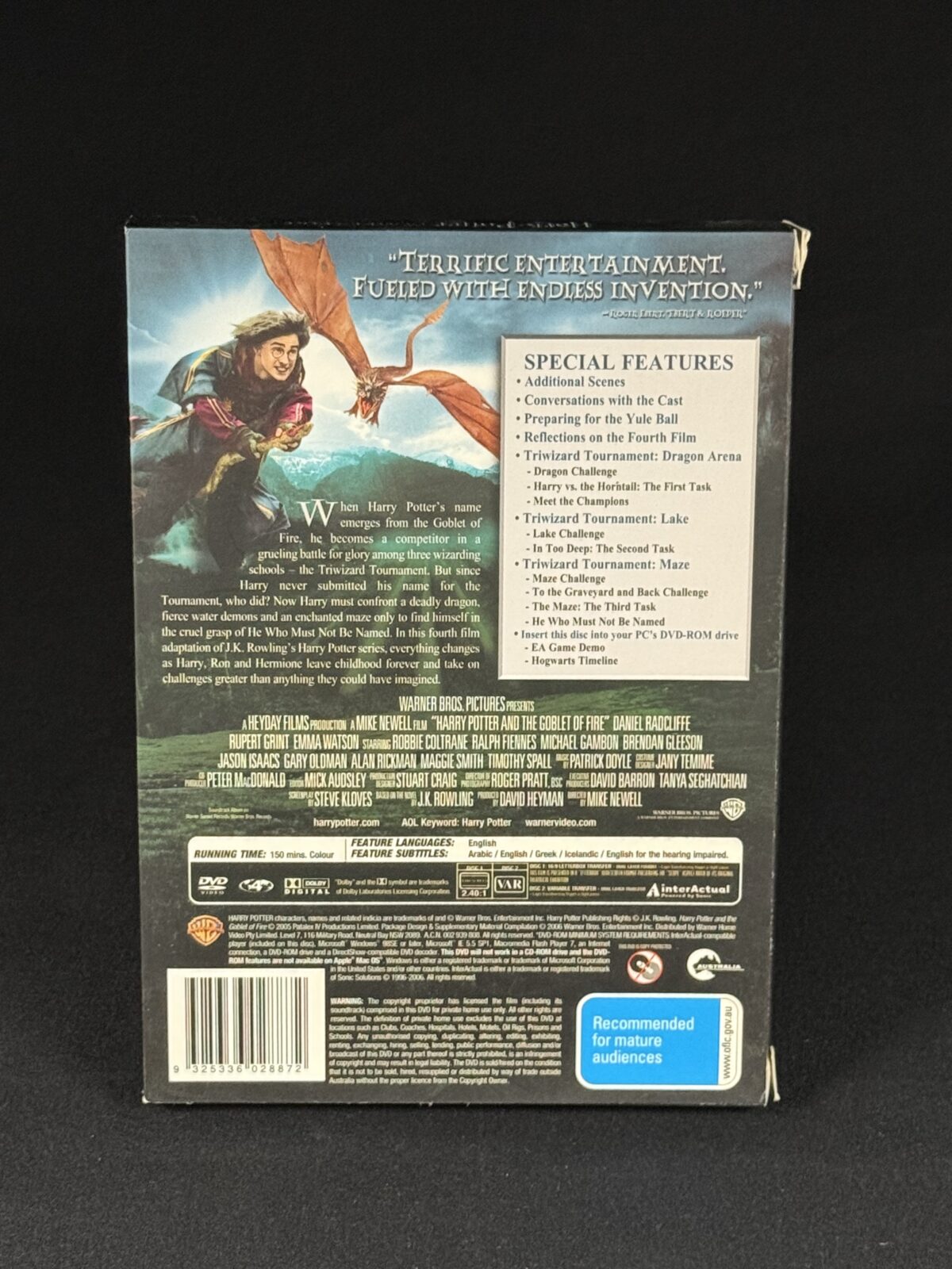 Harry Potter and the Goblet of Fire – 2‑Disc Widescreen DVD (2005) - Image 2