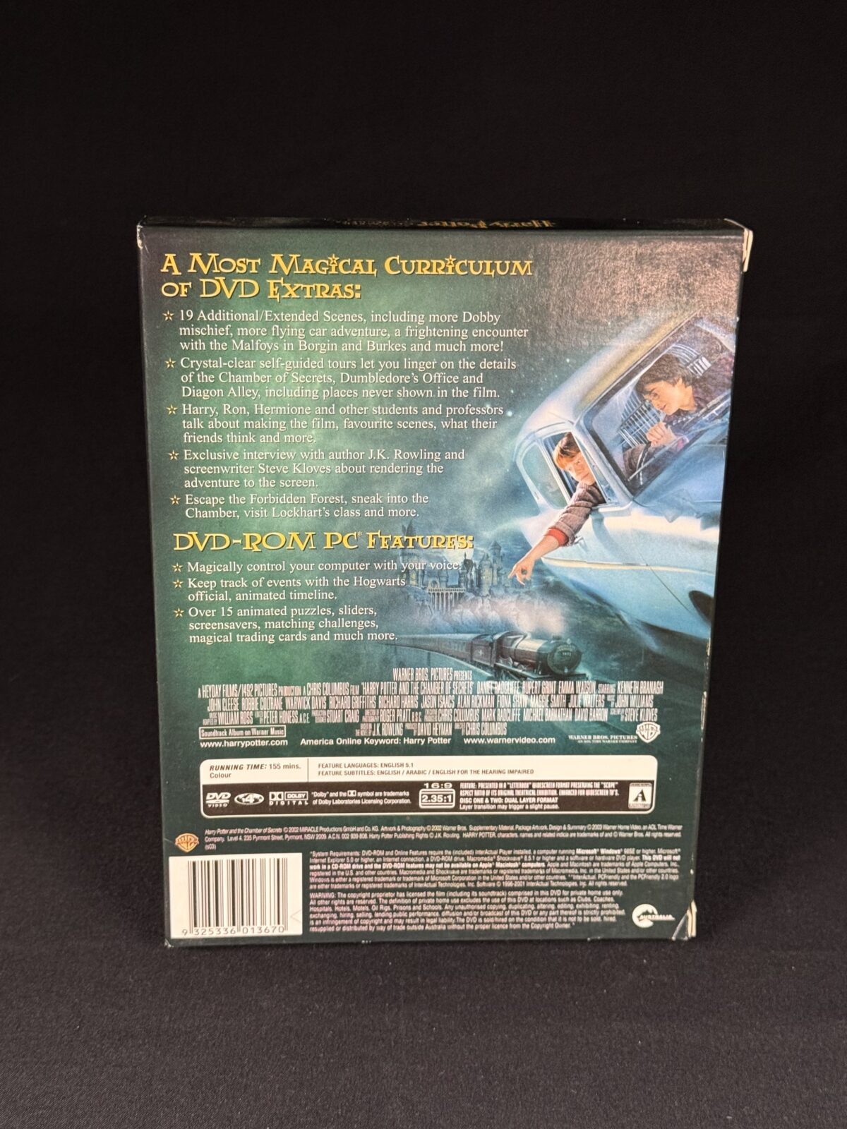 Harry Potter and the Chamber of Secrets – 2‑Disc Special Edition DVD (2002) - Image 2