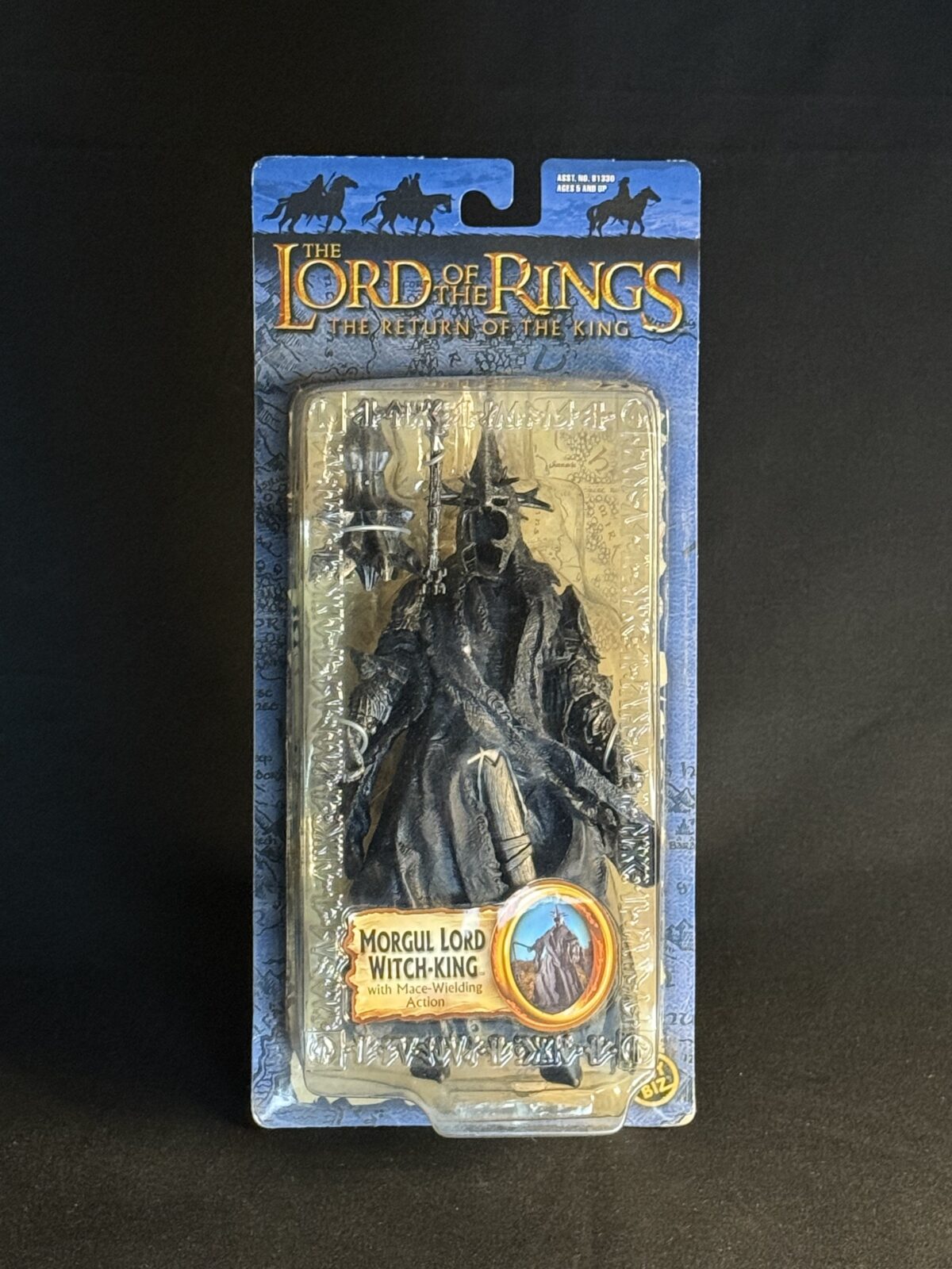Lord of the Rings – Morgul Lord Witch-King (Toy Biz, 2004) – Mace-Wielding Action