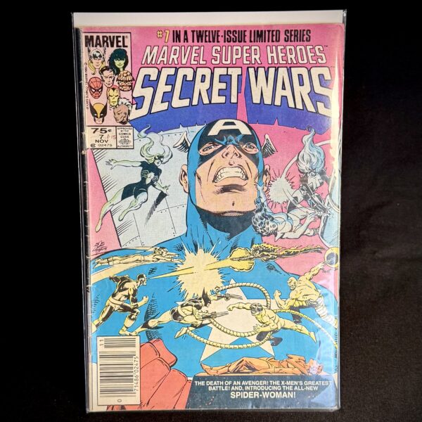 Marvel Super Heroes Secret Wars No. 7 – The Death of an Avenger! (1984)