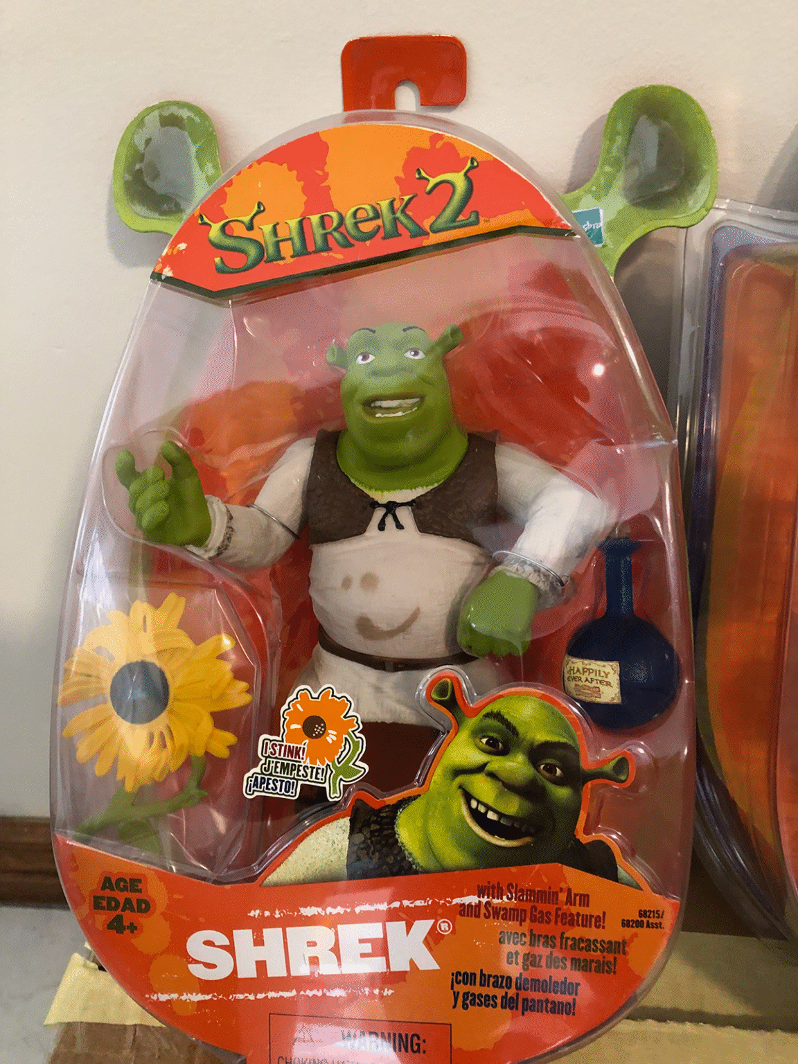 Shreck Arm Shrek 2 – Slammin’ Arm Shrek Figure (Hasbro 2004) - Memento Bazaar