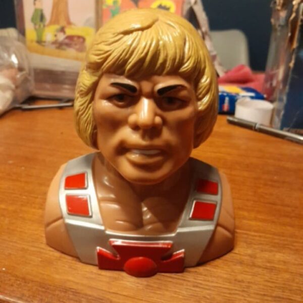He-Man Vinyl Coin Bank (1983, Arco Toys)