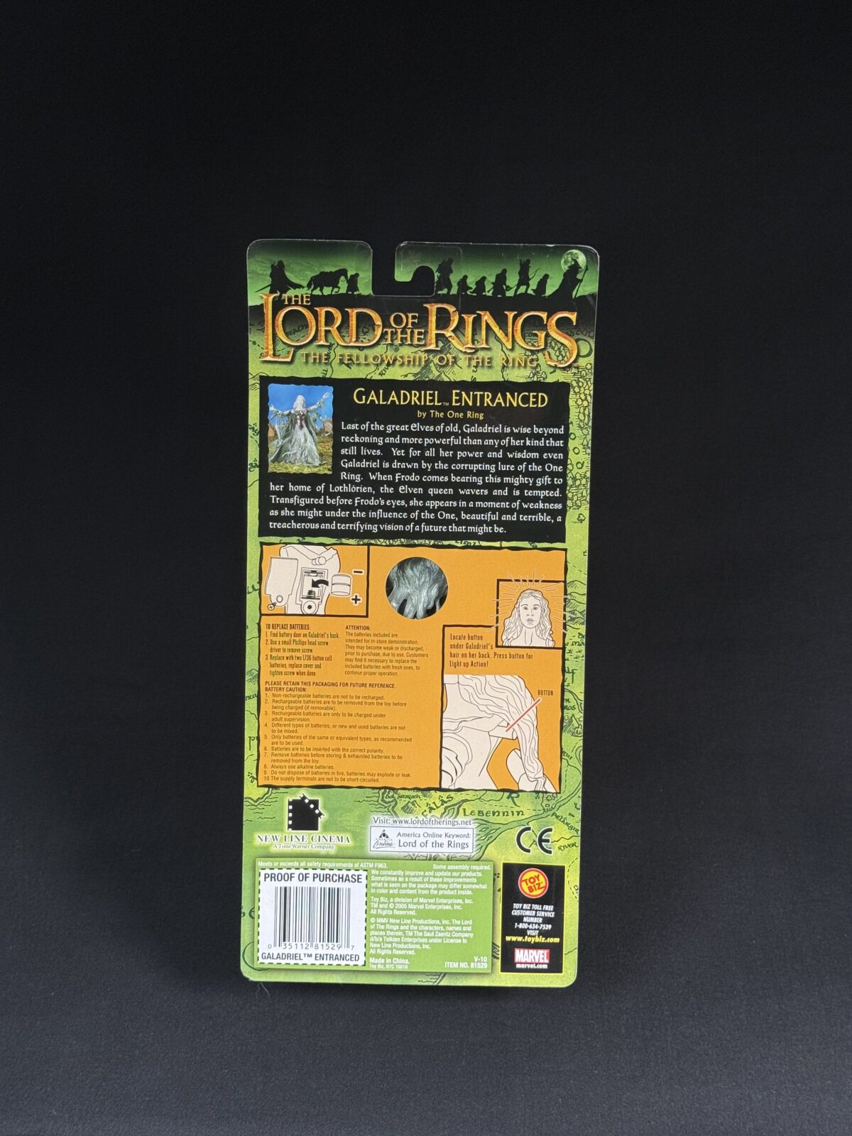 Galadriel Entranced - Lord of the Rings: Fellowship of the Ring (Toy Biz 2001) - Image 2