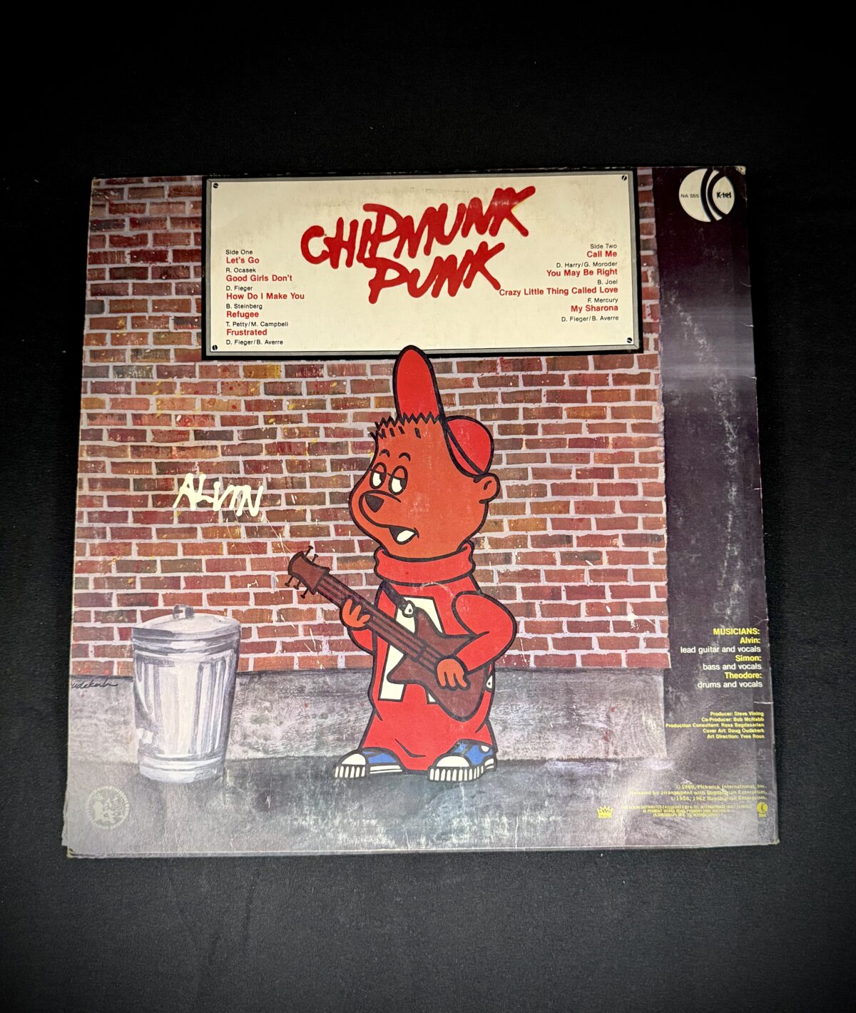 Chipmunk Punk - Alvin and the Chipmunks (1980 Vinyl LP) - Image 2