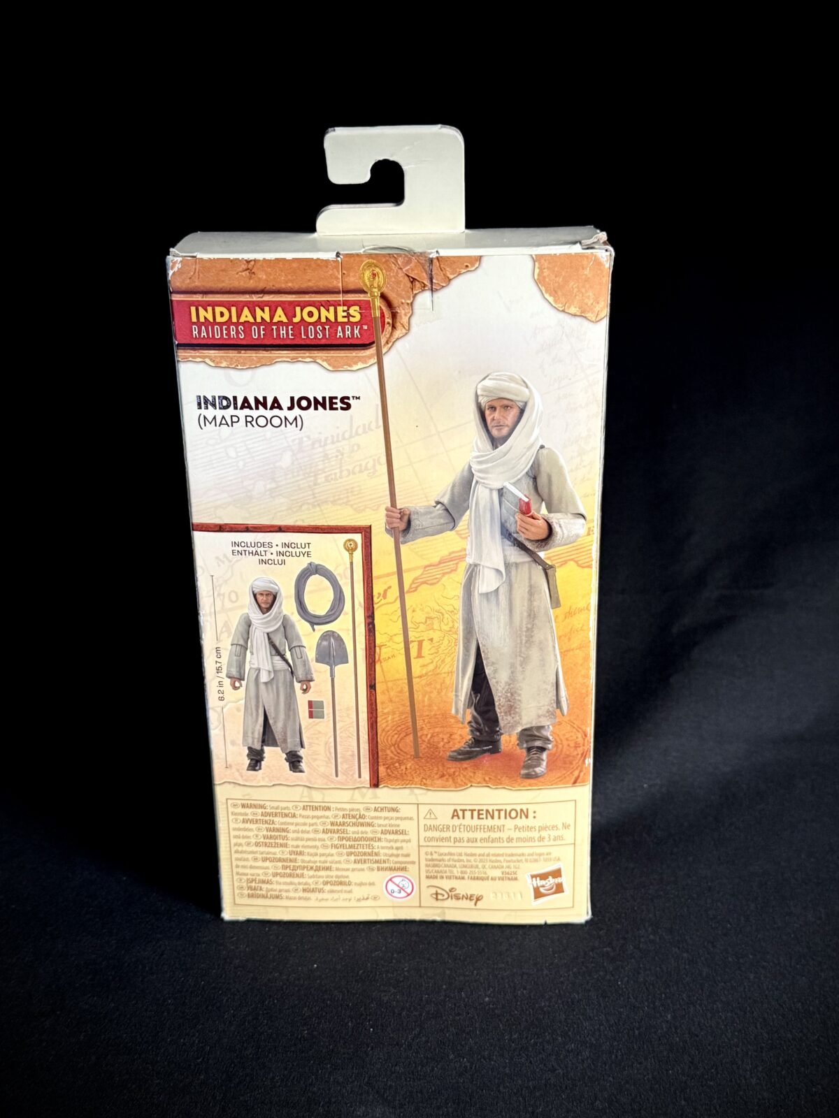 Indiana Jones (Map Room) - Adventure Series (Hasbro 2023) - Image 2