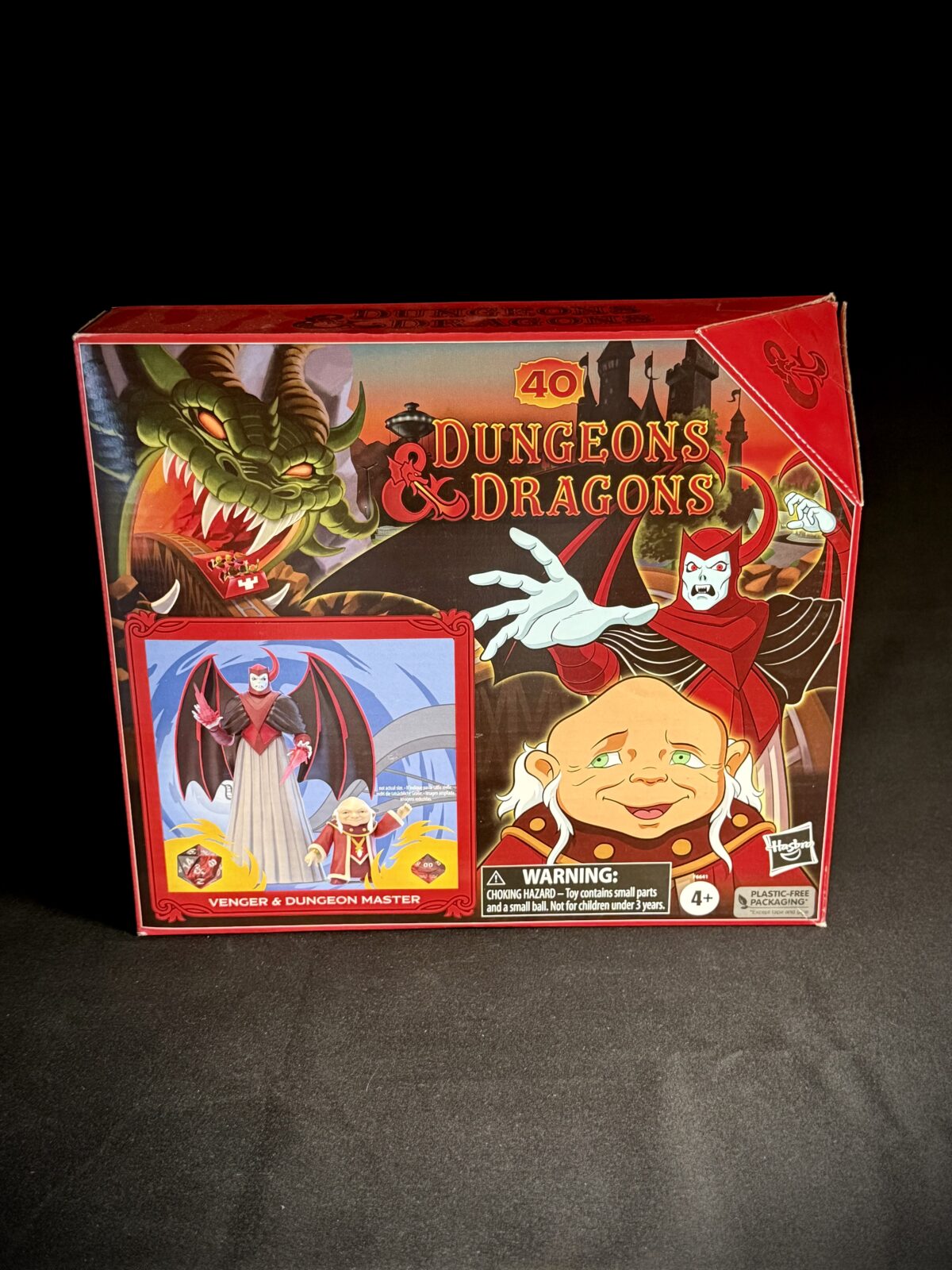Venger & Dungeon Master - Dungeons & Dragons Animated Series (40th Anniversary 2-Pack, Hasbro 2023)