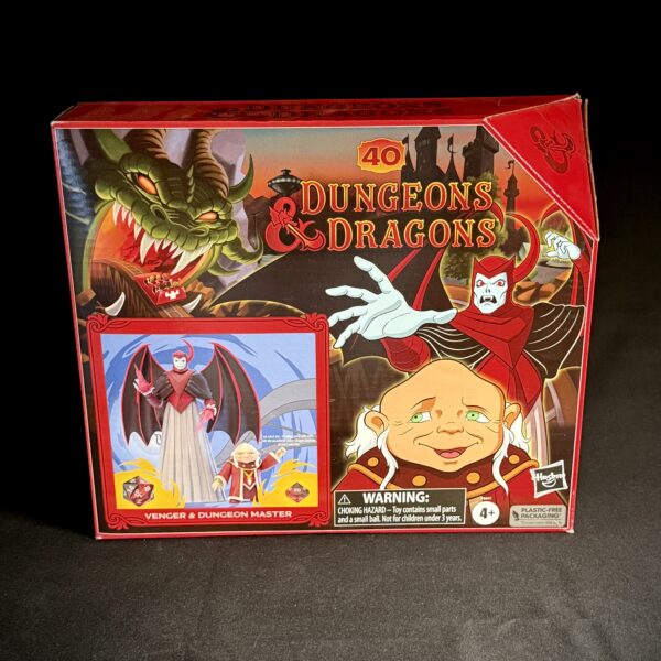 Venger & Dungeon Master - Dungeons & Dragons Animated Series (40th Anniversary 2-Pack, Hasbro 2023)