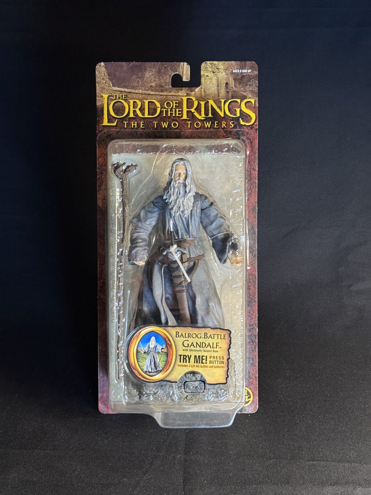 Balrog Battle Gandalf (with Electronic Sound Base) – The Two Towers (Toy Biz)