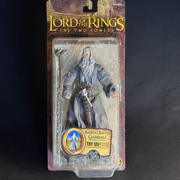 Balrog Battle Gandalf (with Electronic Sound Base) – The Two Towers (Toy Biz)