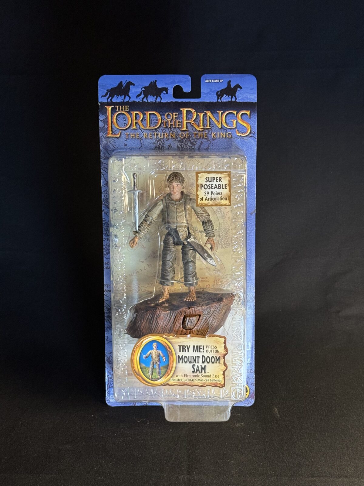 Mount Doom Sam (with Electronic Sound Base) – The Return of the King (Toy Biz)
