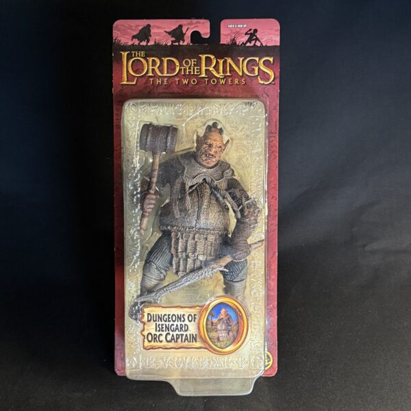 Dungeons of Isengard Orc Captain – The Two Towers (Toy Biz)