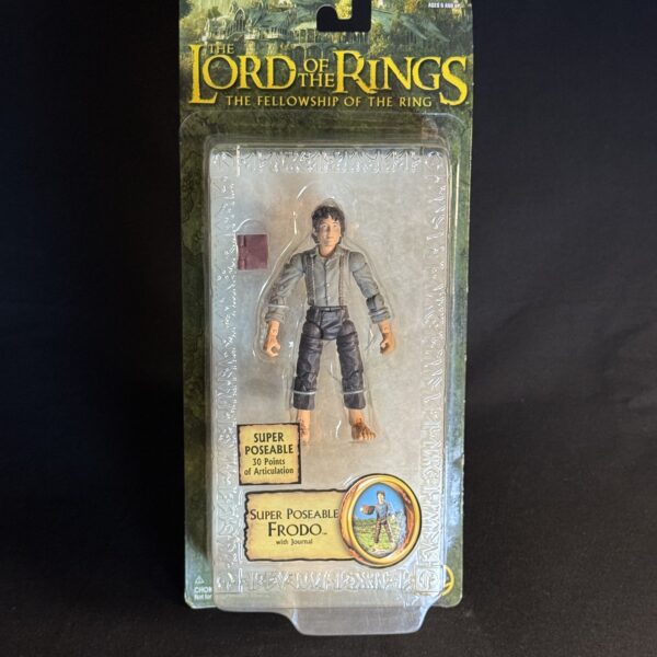 Super Poseable Frodo (with Journal) – The Fellowship of the Ring (Toy Biz)