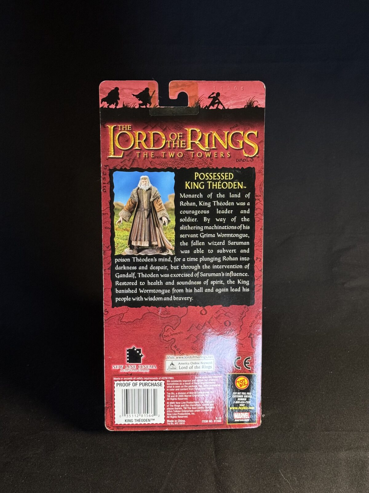 Possessed King Theoden – The Two Towers (Toy Biz) - Image 2