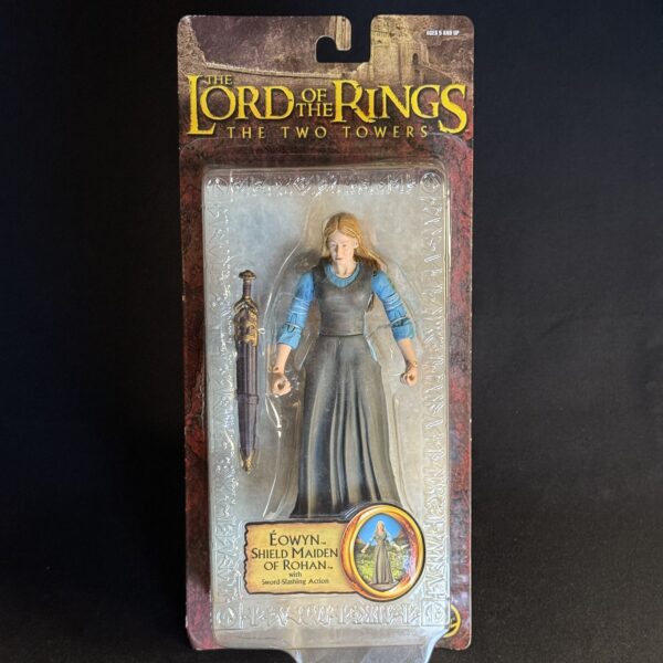 Éowyn, Shield Maiden of Rohan (with Sword-Slashing Action) – The Two Towers (Toy Biz)