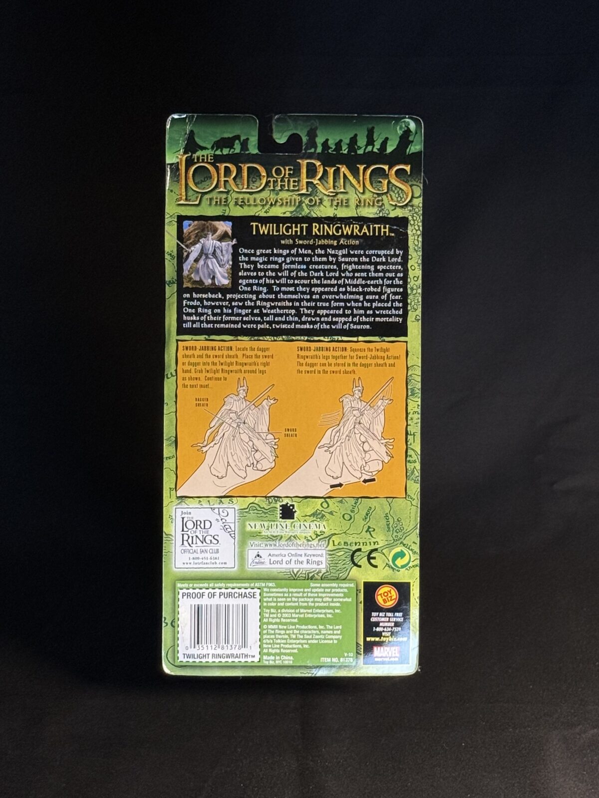 Twilight Ringwraith – The Fellowship of the Ring (Toy Biz, 2001) - Image 2