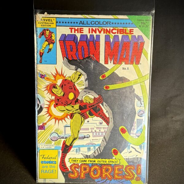 The Invincible Iron Man No. 6 – Marvel Australian Edition (Federal Comics, 1983)