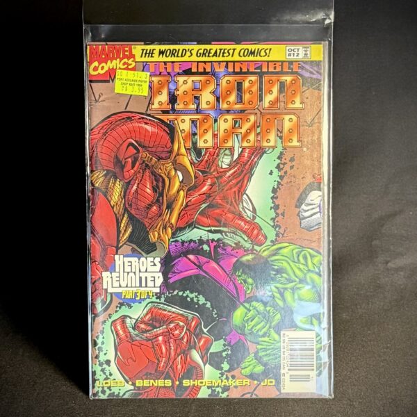 The Invincible Iron Man #12 (Marvel Comics, Heroes Reunited, Oct 1997)