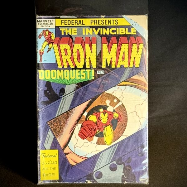 The Invincible Iron Man No. 3 – Marvel Australian Edition "Doomquest!" (Federal Comics, 1983)