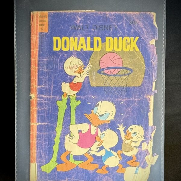 Donald Duck Comic (Singapore/Malaysia Edition, Vintage, Basketball Cover)