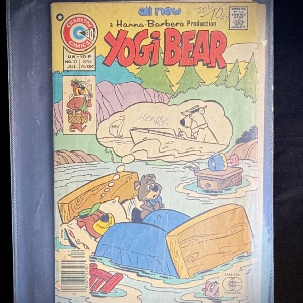 Yogi Bear #32 (Charlton Comics, July 1976, UK 10p, All New)