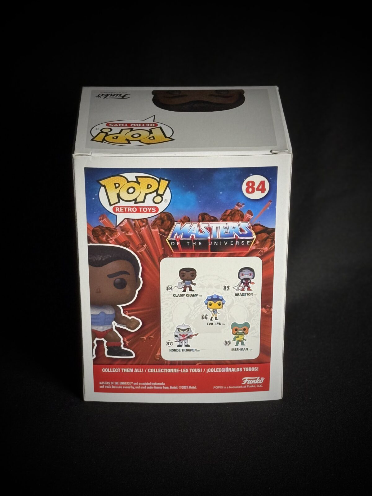 Funko Pop! Clamp Champ #84 (Masters of the Universe – Retro Toys) - Image 2
