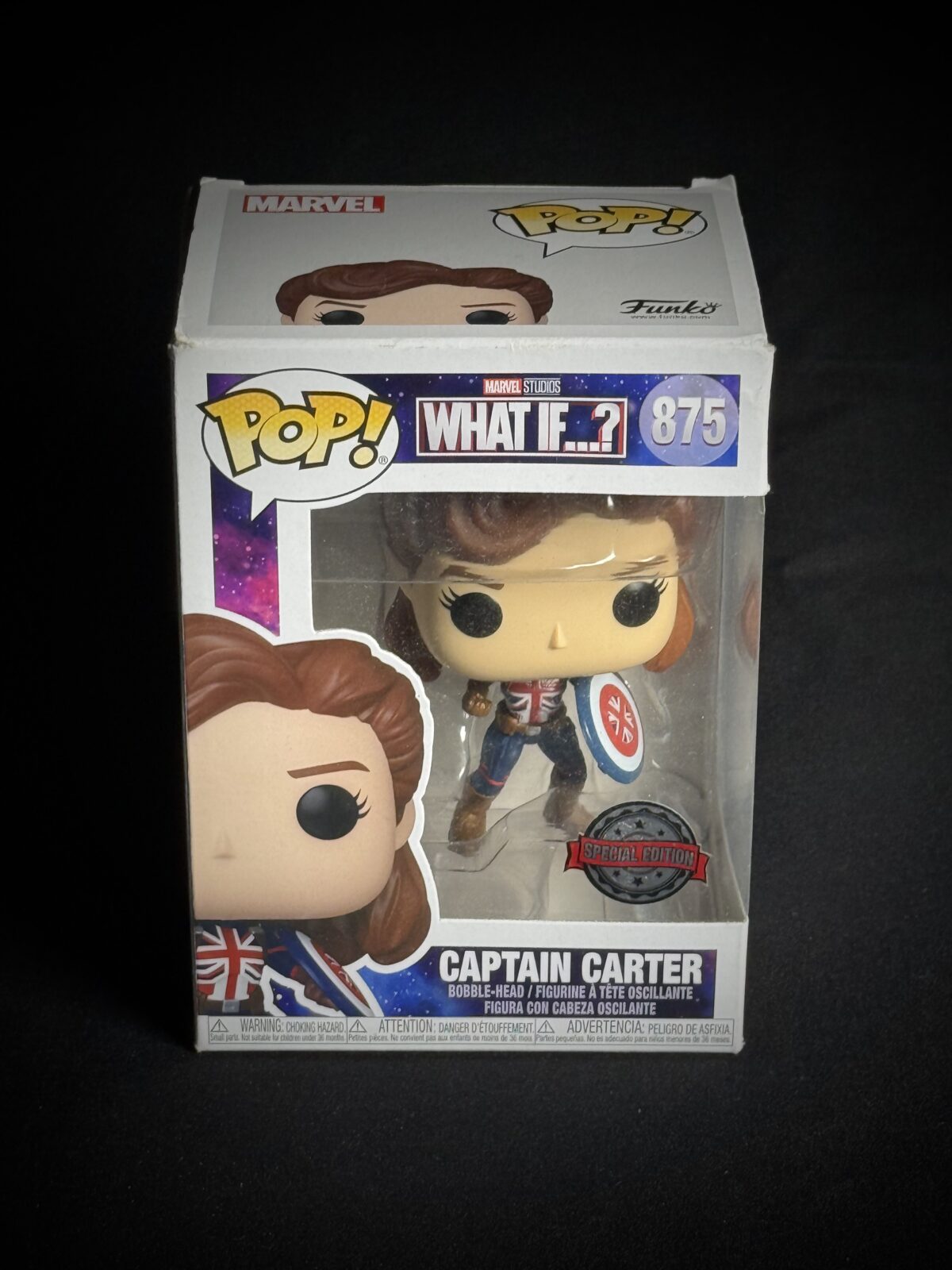 Funko Pop! Captain Carter #875 (Marvel What If…? – Special Edition)