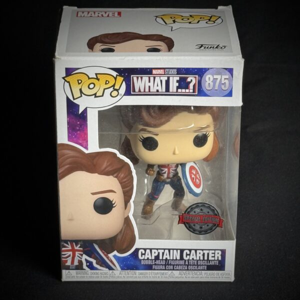 Funko Pop! Captain Carter #875 (Marvel What If…? – Special Edition)